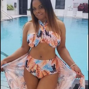 3 piece swimwear Bikini